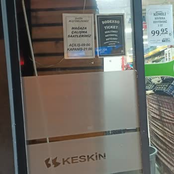 Keskin Grup (Eskişehir) Keskin Gıda Kapanış Saatinden Önce Kapıları Kapatıyor