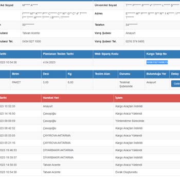 Tever Global Sürat Kargo Kargo Teslimatını Yapmıyor