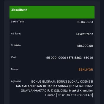 Nexo.io Mağdur Edilmek