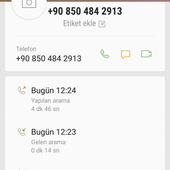 İnternet Taahhüt Süreniz Bitmiştir. 0850 484 29 13 Arandım Şüpheli
