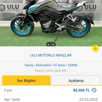 CFMOTO Yetkili Satış Bayilerinin Yaptığı Fahiş Fiyat