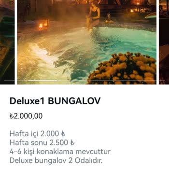 Sapanca Maksky Bungalov Geri Para Ödemesi Yapılmadı