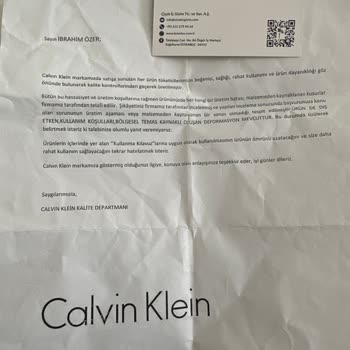 Calvin Klein Mont Yıkama Sonrası Sönme Ve İncelme Sonrası Kokusu