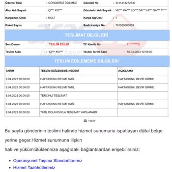 Smilexpresstr (Instagram) Tarafından Yanıltıldım