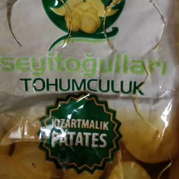 A101de Kızartmalık Diye Satılan Seyitoğulları Tohumculuk Marka Patates