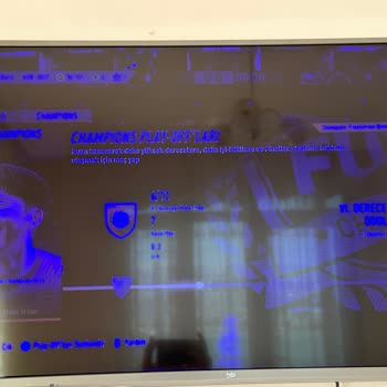 Beko 49, İnç Led Tv Mavi Ekran