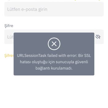Binance TR Cihaz Ve Hat Değişimi SSL Hatası