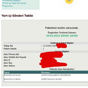 UPS Türkiye Kadar Kötü Kargo Şirketi Yok