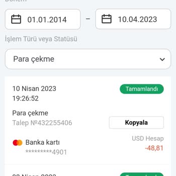Olymp Trade Para İadesi Sorunu