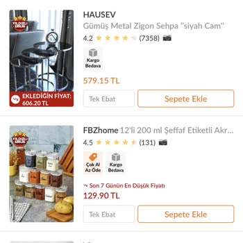 Trendyol İndirimli Ürünlerin Sepette Fiyatı Düşmüyor