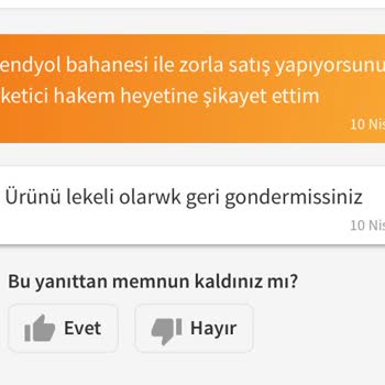 Kamer Kids İade Sorunu!