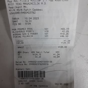 A101 Ürün Değişim Yapılmadı