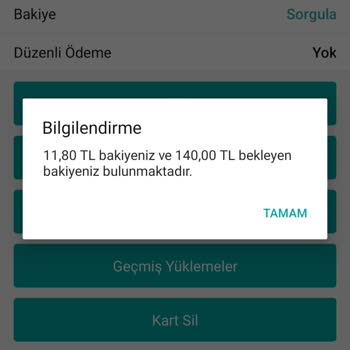Kent Kart Kartta Bekleyen Param Kartın Hesabına Düşmüyo Kart Basamıyorum