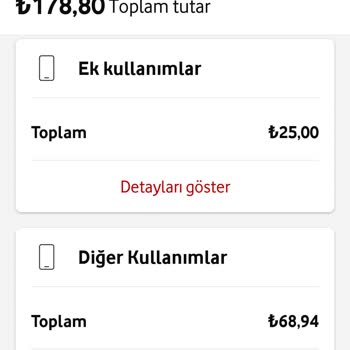 Vodafone Hat Kısıtlama Hat Kapama Açma Ücreti