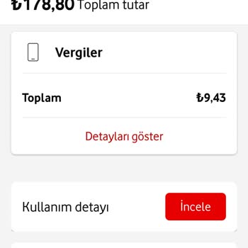 Vodafone Hat Kısıtlama Hat Kapama Açma Ücreti