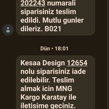 MNG Kargo Kargomu Teslim Etmediler