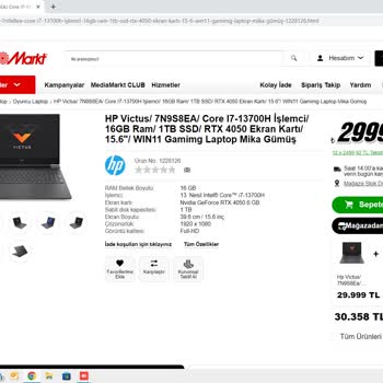 Media Markt Satın Aldığım Ürünün Fiyatı Düştü Ama Fark İade Edilmedi