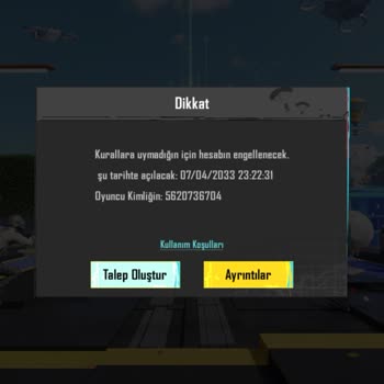 Pre Dünyam Hesabım Banlı Çıktı