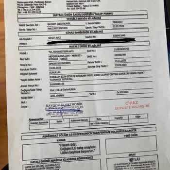 Hepsiburada Dan Aldığım Kırık Televizyon