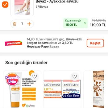 Hepsiburada Hakkımda Tanımlı Kuponu Kullanamıyorum