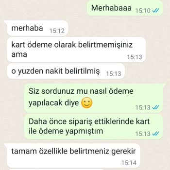 Sucukca Et Mamülleri Gelen Kargo Ödeme Şekli Hk.