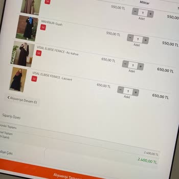 Ande Tesettür Aldığım Ürün Hala Kargoya Verilmedi