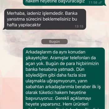 Oshebu Ücret İadesi Yapmıyorlar