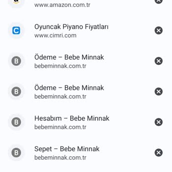 Bebeminnak.com.tr Ödemeyi Alıp Ürünü Göndermemek