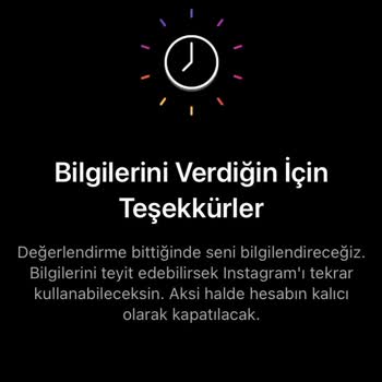 Instagram Hesabım Askıya Alındı!