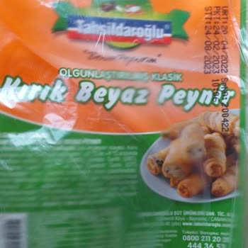 Tahsildaroğlu Kırık Beyaz Peyniri Kokuyor