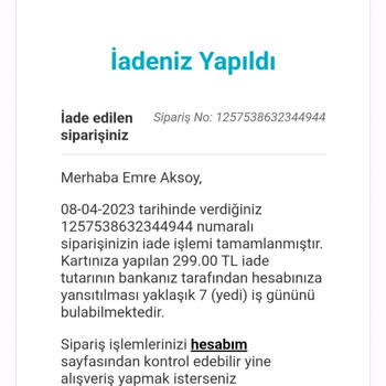 A101 Kendi Kendilerine İade