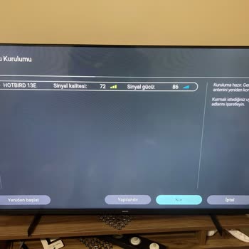 Philips TV Kanallar Ve TÜRKSAT Bulunamıyor