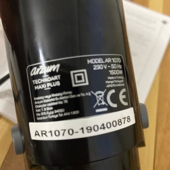 Arzum Blender Arıza-sıkıntılı Ürün