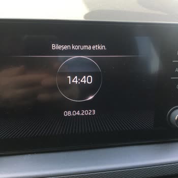 Skoda Safe CP - Bileşen Koruma Etkin Arızası