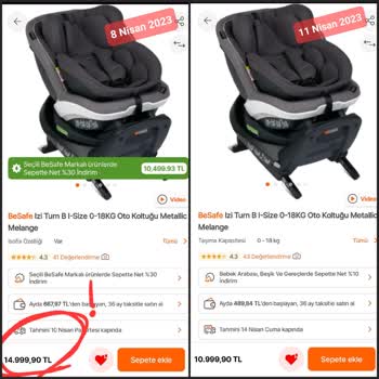 Hepsiburada Fiyatlarda Oynama Yapıp Yanıltan Kampanya Yapıyor