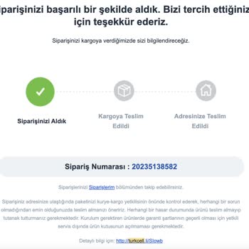 Turkcell Pasaj İade Edilemeyen Ürün