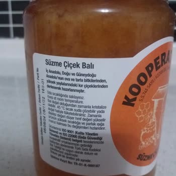 Kooperatif Balı Bal Komple Beyazlaştı