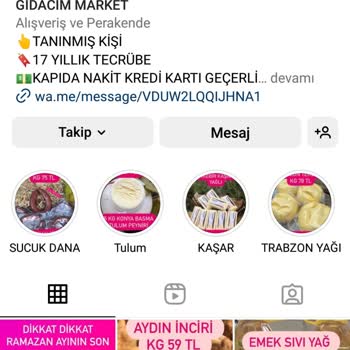 Gıdacım Market Ürün Teslimi Yapmadılar