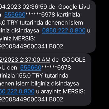 Hesabımdan Otomatikman Para Çekilmiş Livu Uygulaması Olmamasına Rağmen