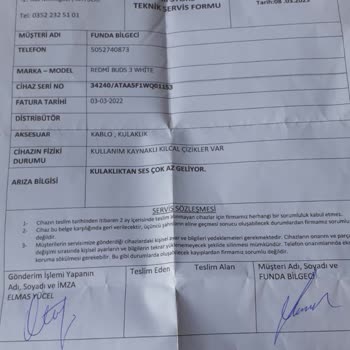 Ouno Service Onarım Servisinde Kaybolan Cihazım