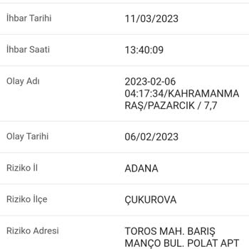 DASK 1 Ay Geçmesine Rağmen Eksper Göndermiyor