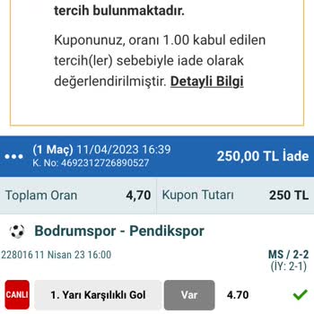 Nesine.com Kupon Bedeli