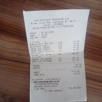 BİM Scarlett Markalı Günlük Ped Kutusu Boş Çıktı