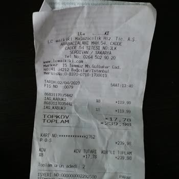 LCW Mağazası Kullanılmamış Çocuk İç Çamaşırını İade Almıyor