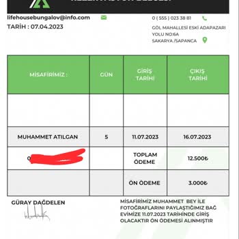 Life House Bungalov Adı Altında Geri Ödeme Sorunu