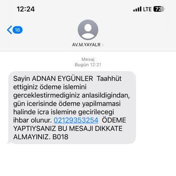 Global Satış Av. M. Yayalar Hukuk Bürosu