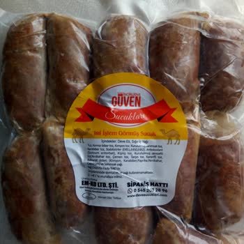 İncirliova Güven Deve Dana Sucukları Bozuk Ürün Gönderdi