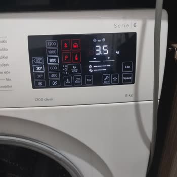 Bosch Marka Çamaşır Makinesi Sorunu