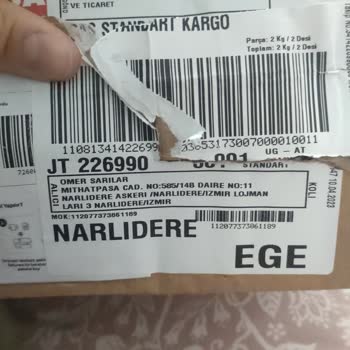 Aras Kargo Doğru Etiket İle Yanlış Kargo Gönderdi