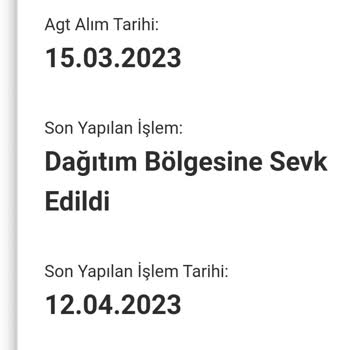 AGT Kurye (aynigunteslim.com) Papara Kartım 1 Aydır Gelmiyor